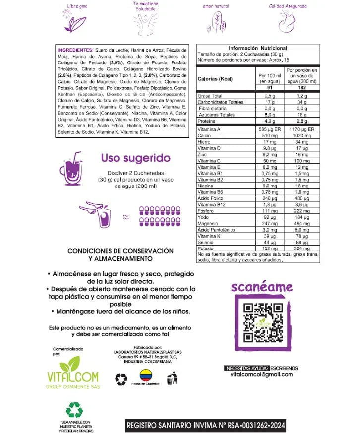 El Multi Colágeno 8 en 1